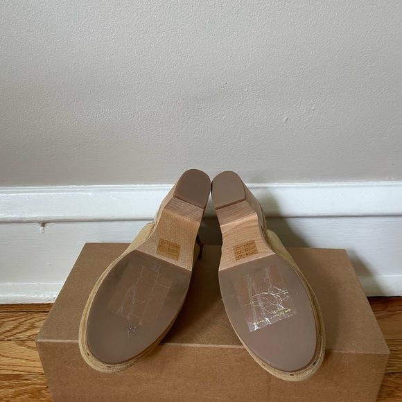 Madewell Marlo suede and shearling clogs- - Picture 4 of 7
